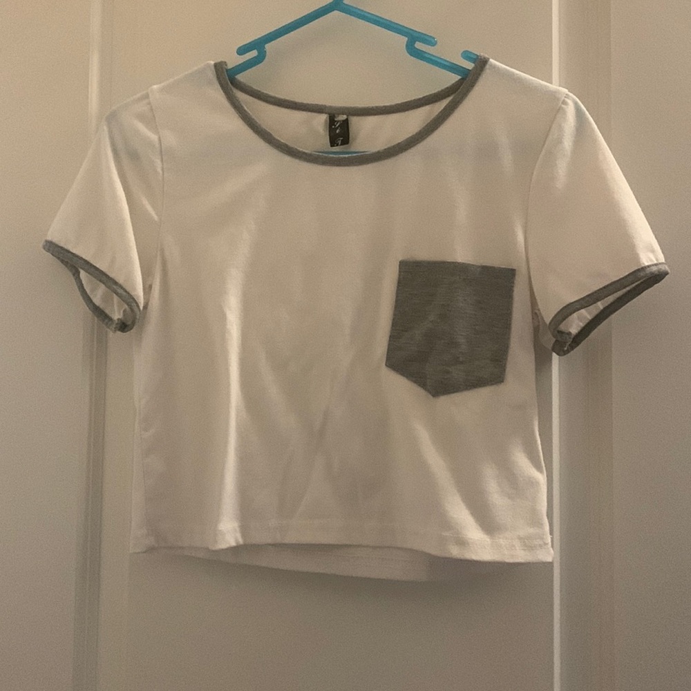 shein small white shirt